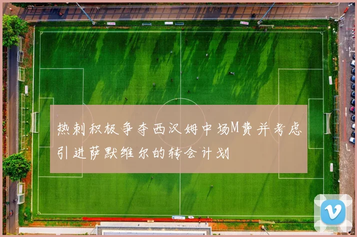 热刺积极争夺西汉姆中场M费并考虑引进萨默维尔的转会计划